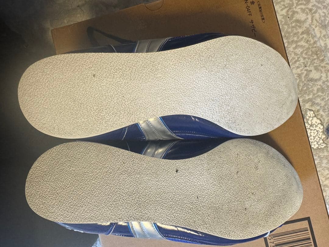 Mizuno ボクシングシューズ 青