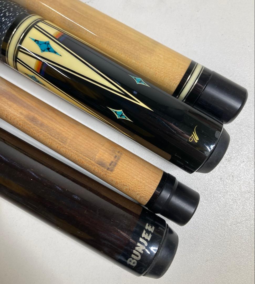 2点セット ビリヤード キュー