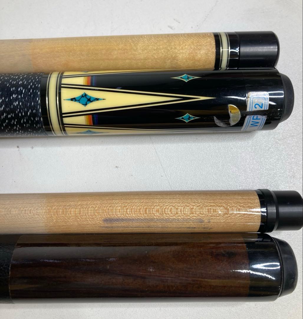 2点セット ビリヤード キュー