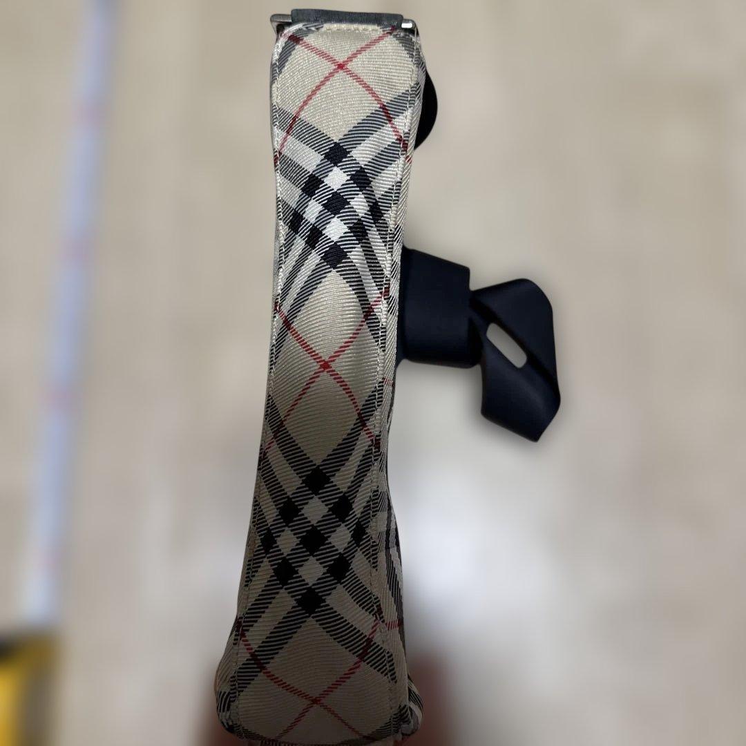 美品　バーバリーブルーレーベル　ショルダーバッグ　ナイロン　軽量　ノバチェック