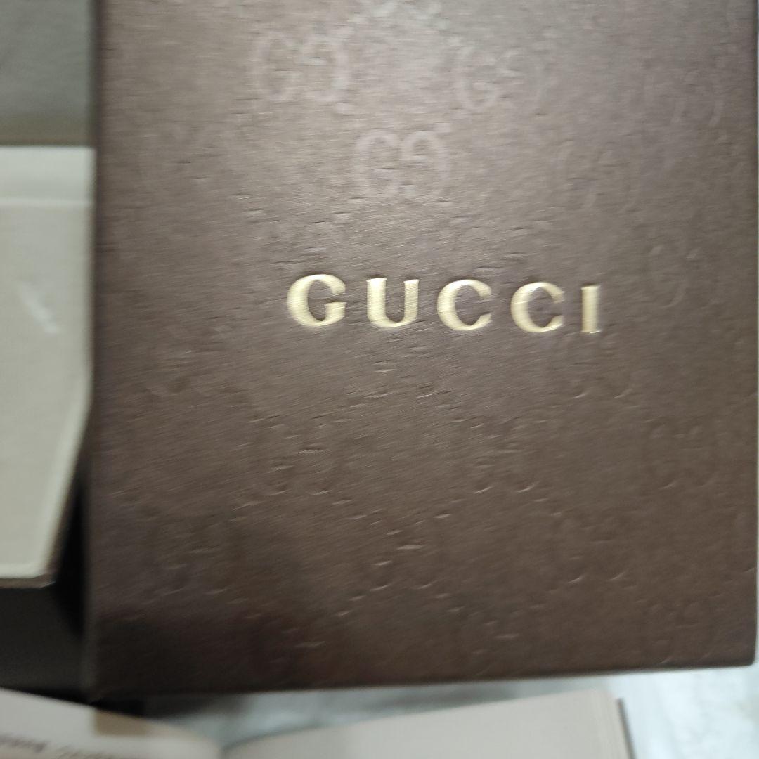 GUCCI 置時計 シルバー グレー