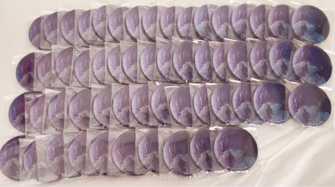 プロセカ 朝比奈まふゆ 26C グリッター 缶バッジパジャマ