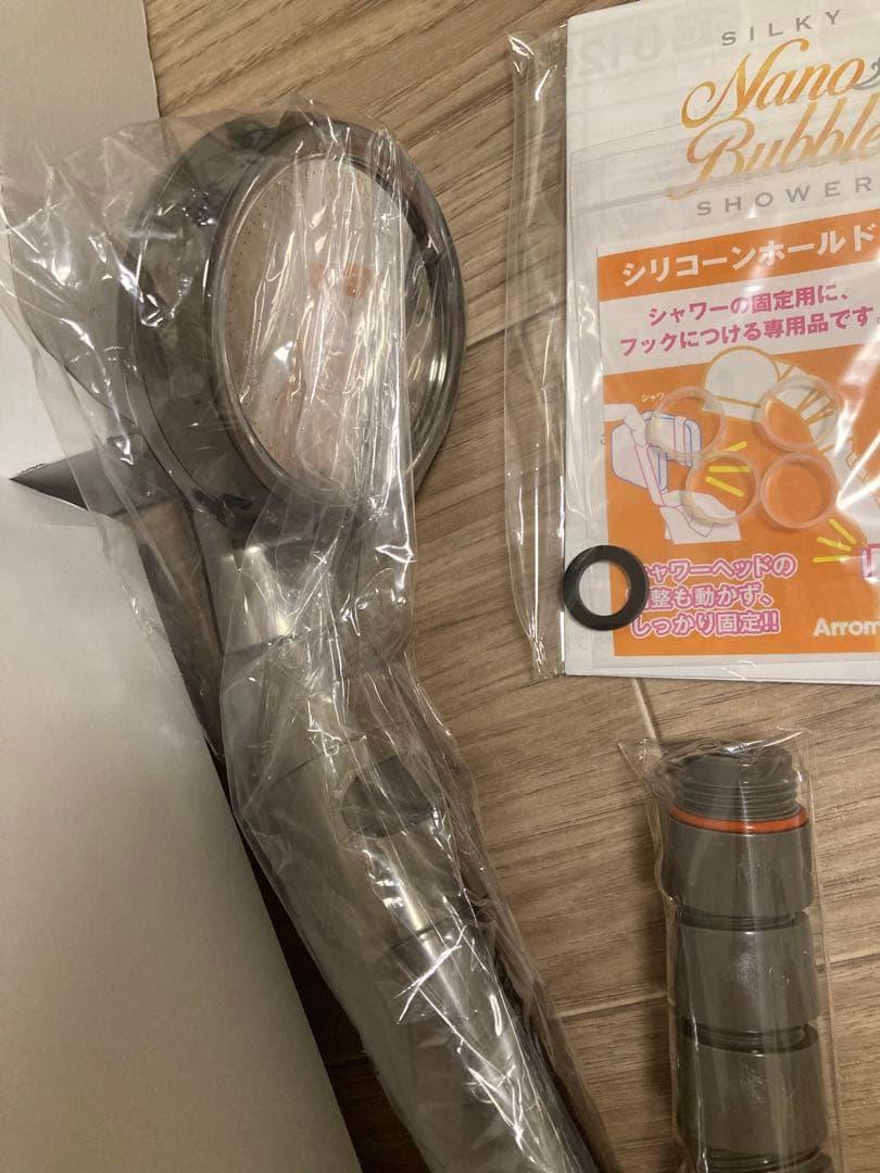 シルキーナノバブルシャワーヘッド　プレミアム