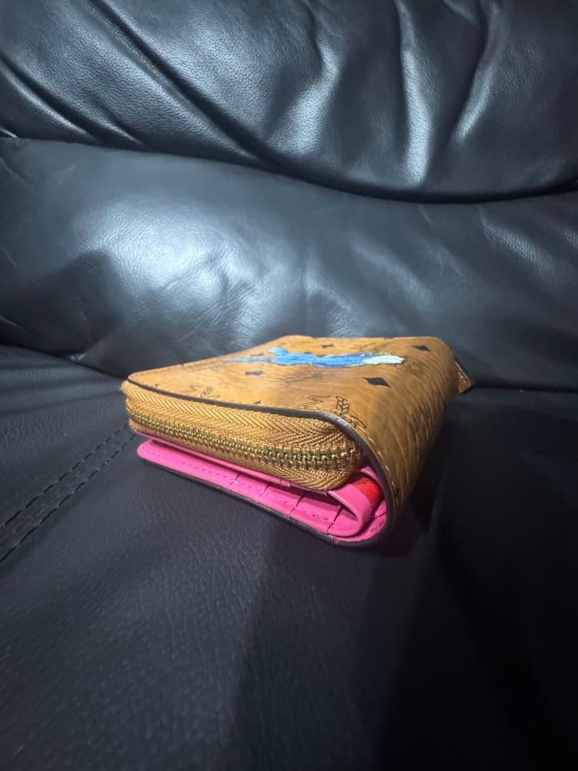 MCM ラビット ウサギ 二つ折り財布