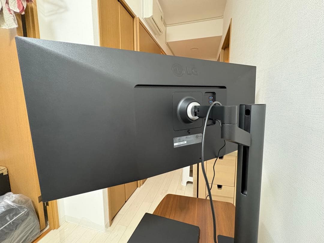 LGエルゴノミクススタンドUWQHD ウルトラワイドモニター34WN780-B