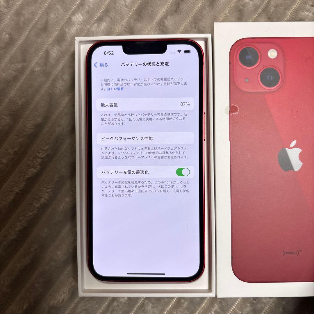 Apple iPhone 13 PRODUCT(RED) 本体