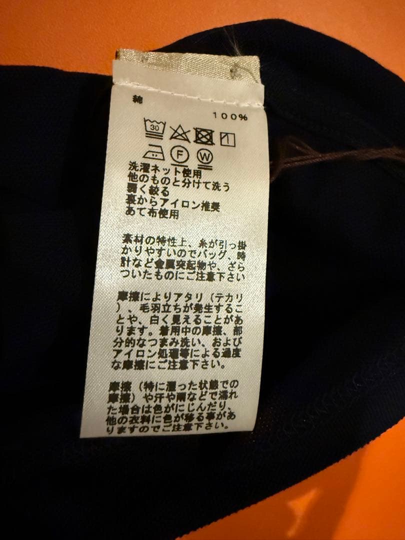 【新品タグ付】HERMES Tシャツ H刺繍