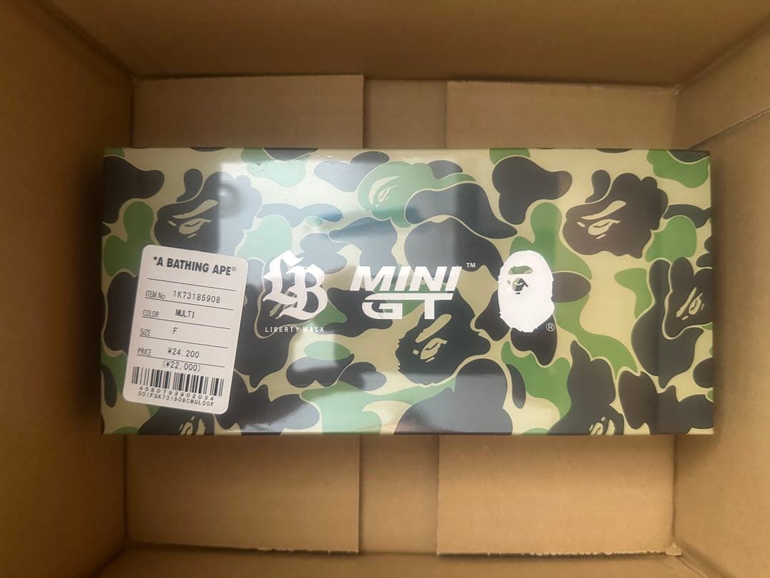 【 BAPE X LBWK 】NISSAN 1/64 4PCS SET