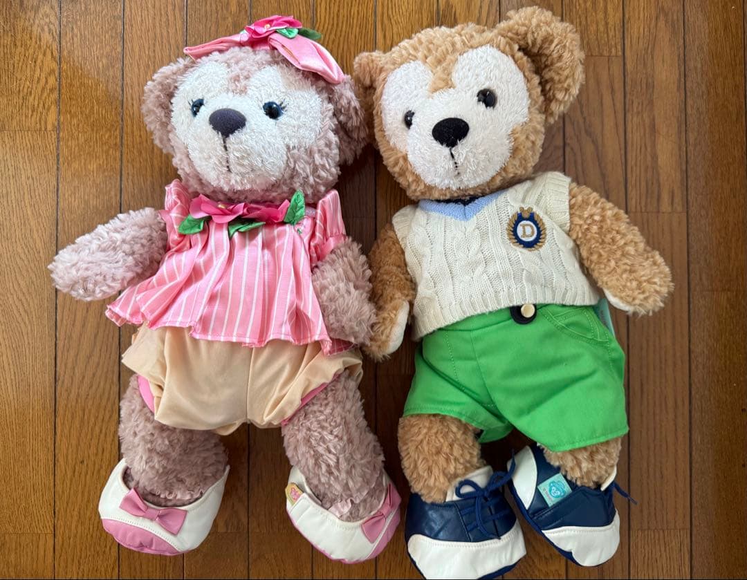 ダッフィー & シェリーメイ ぬいぐるみセット