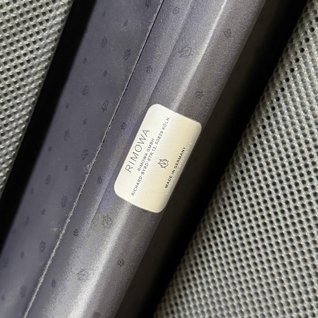 ⭐️極美品⭐️　RIMOWA　オリジナルチェックイン　キャリーケース　シルバー