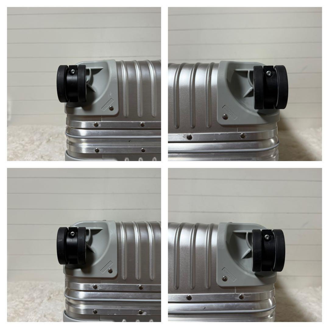 ⭐️極美品⭐️　RIMOWA　オリジナルチェックイン　キャリーケース　シルバー