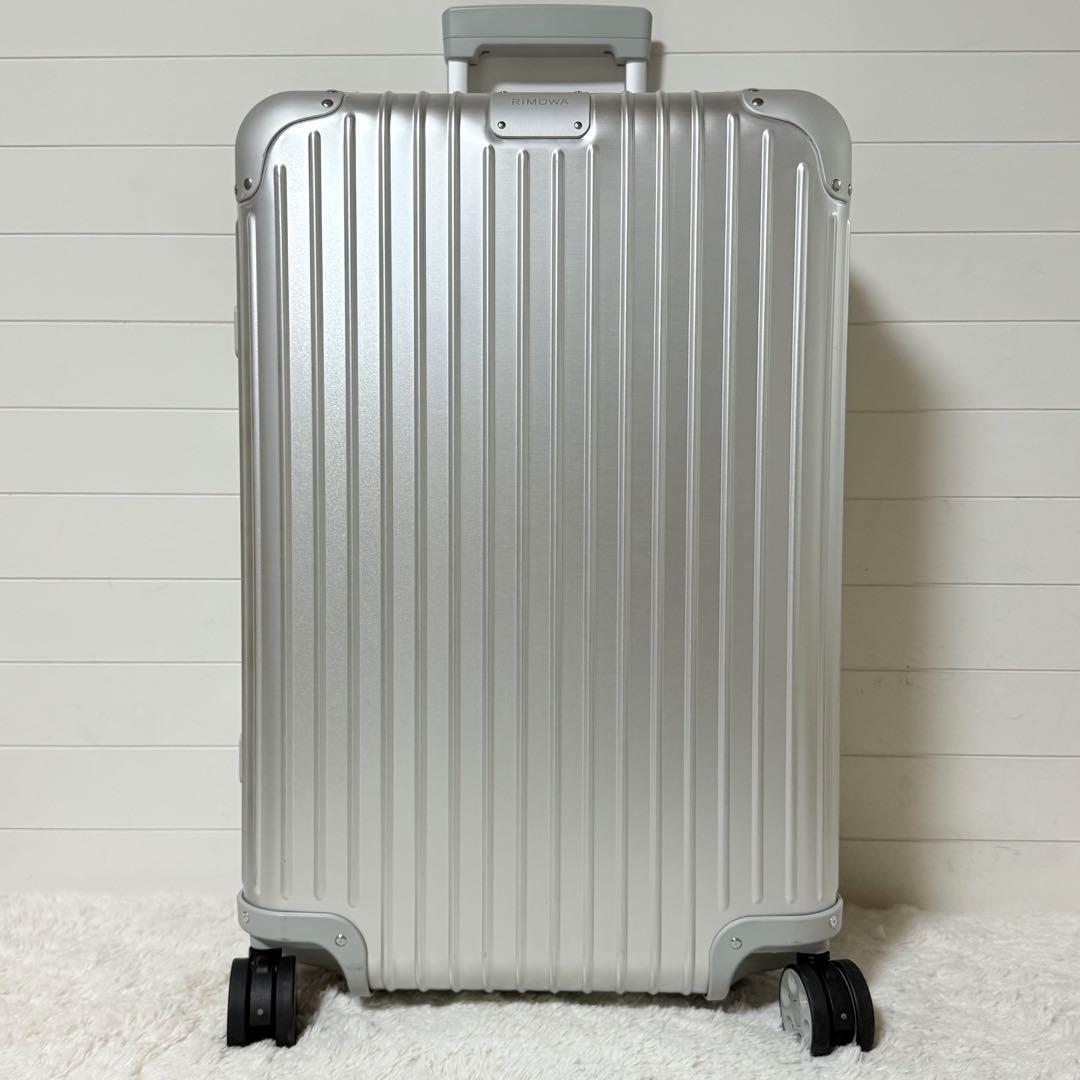 ⭐️極美品⭐️　RIMOWA　オリジナルチェックイン　キャリーケース　シルバー