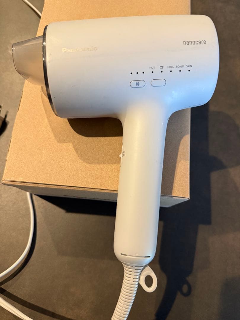 Panasonic ナノケア ヘアドライヤー グレー 箱付