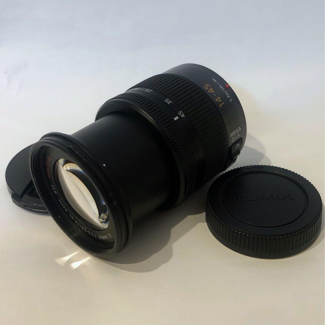 美品　LUMIX G VARIO 14-45mm MEGA O.I.S.
