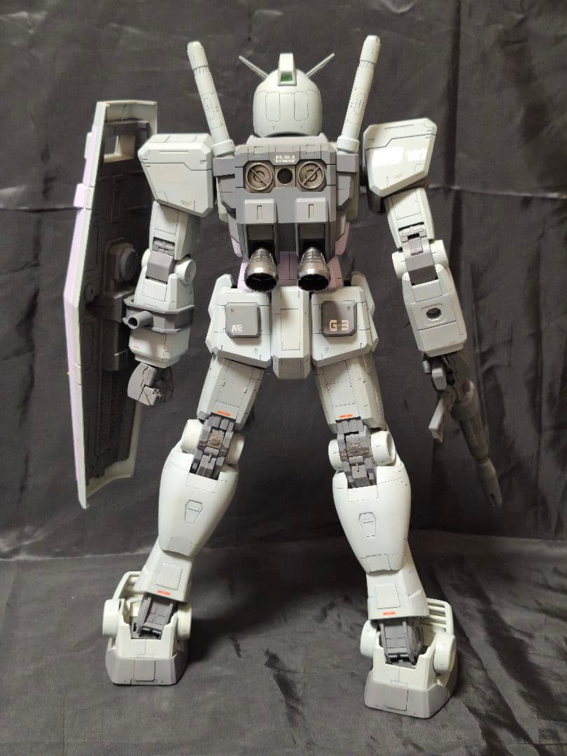 メガサイズ 1/48 RX-78-3 G3ガンダム 塗装済完成品　ビッグサイズ