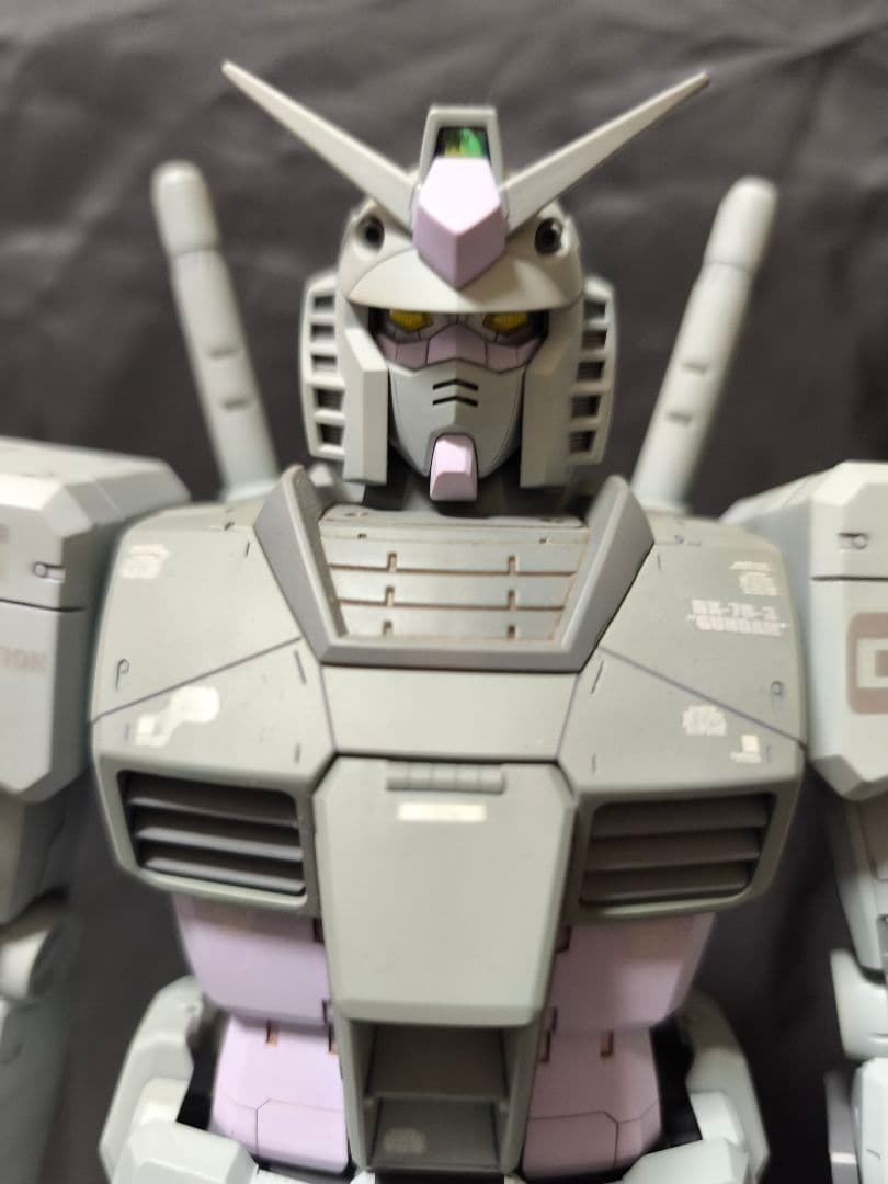 メガサイズ 1/48 RX-78-3 G3ガンダム 塗装済完成品　ビッグサイズ