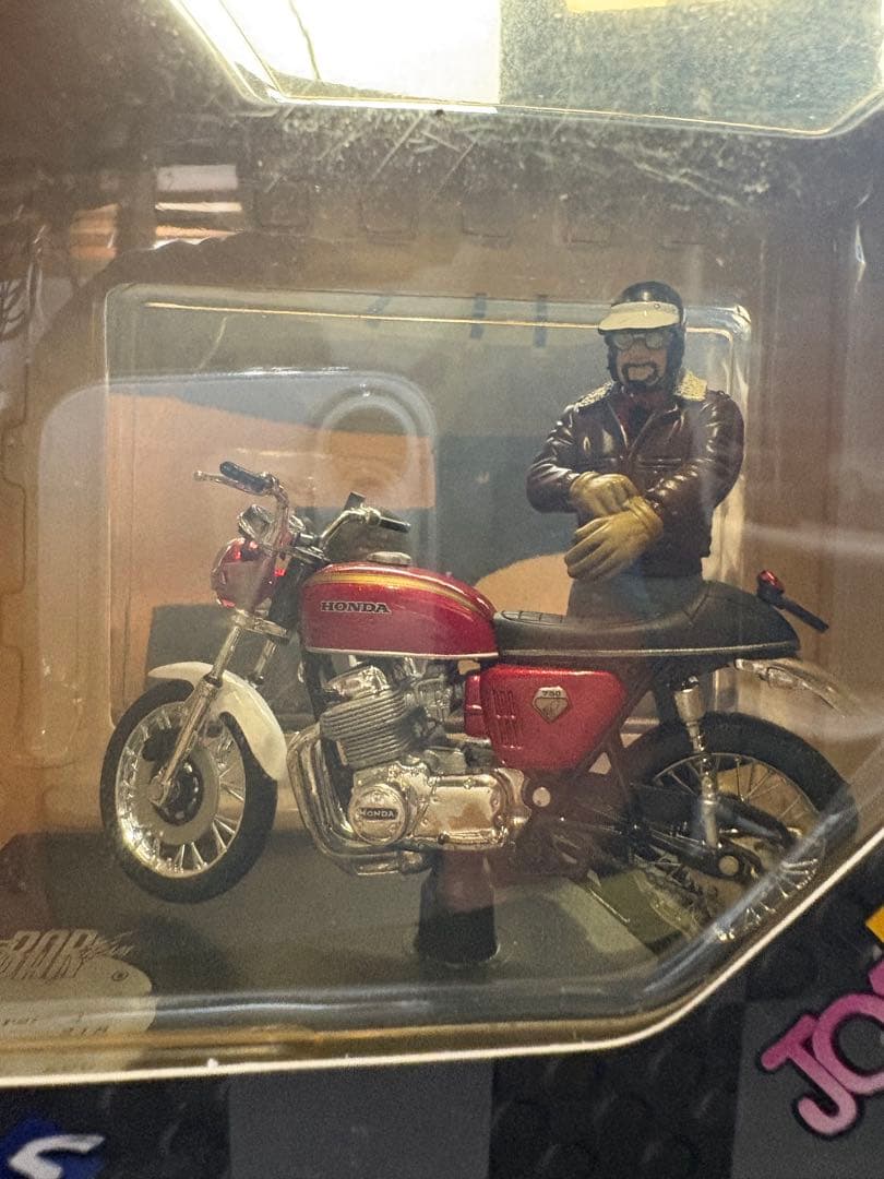1/18Joe bar team CB750 ホンダ バイク フィギュア