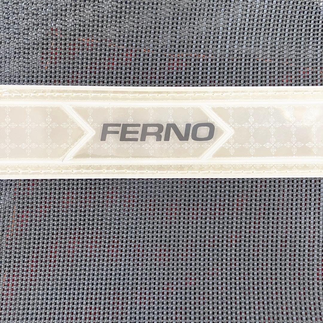 【美品】ベスト 未着用　反射材付き　赤　黒　FERNO 　ファーノ　送料無料