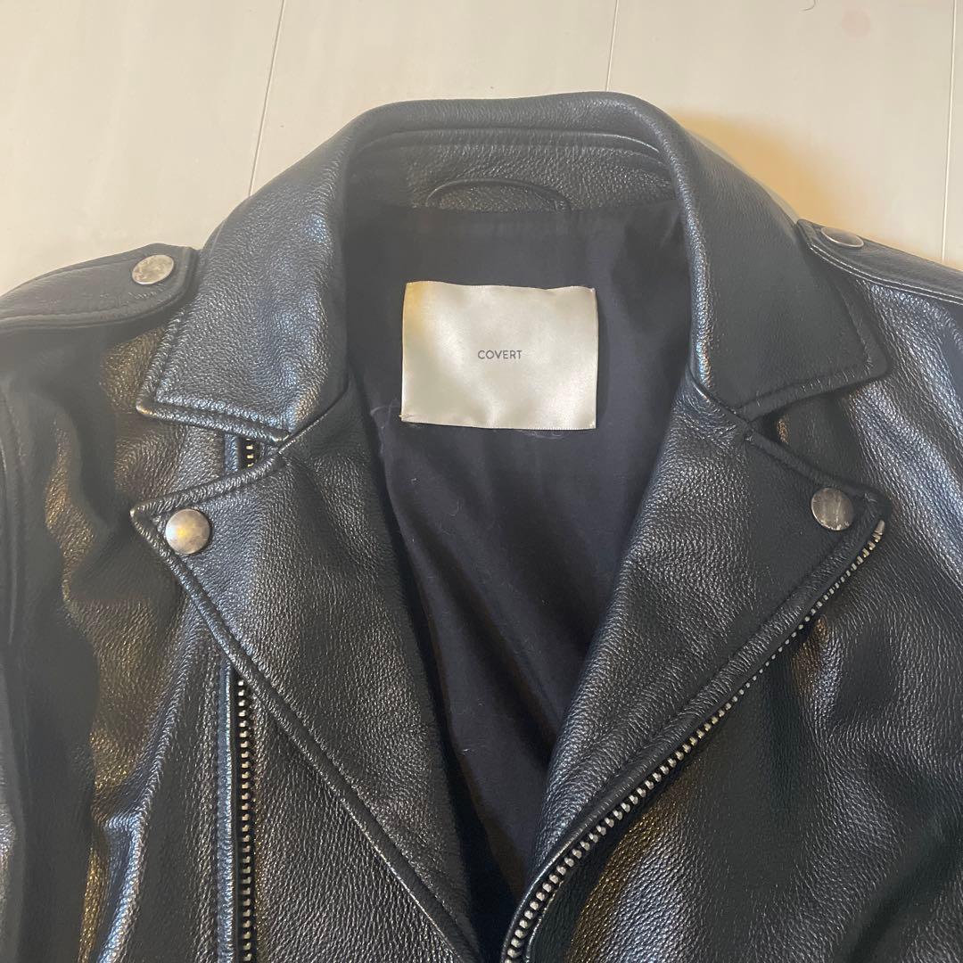 covert コバート　ライダース　レザー