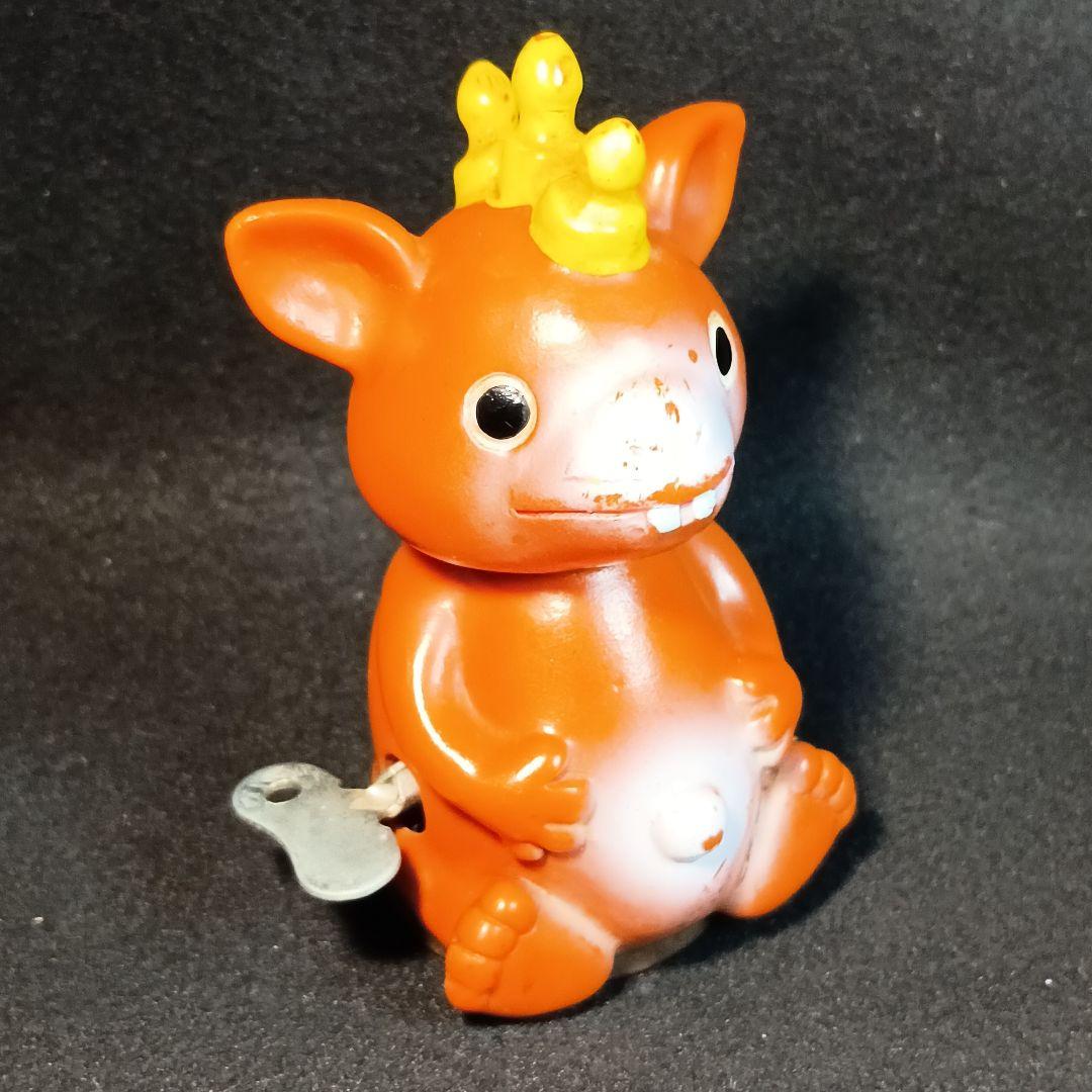 マルサン 快獣ブースカ 丸美屋 あじかつを ノベルティ版 ゼンマイ 怪獣 ソフビ