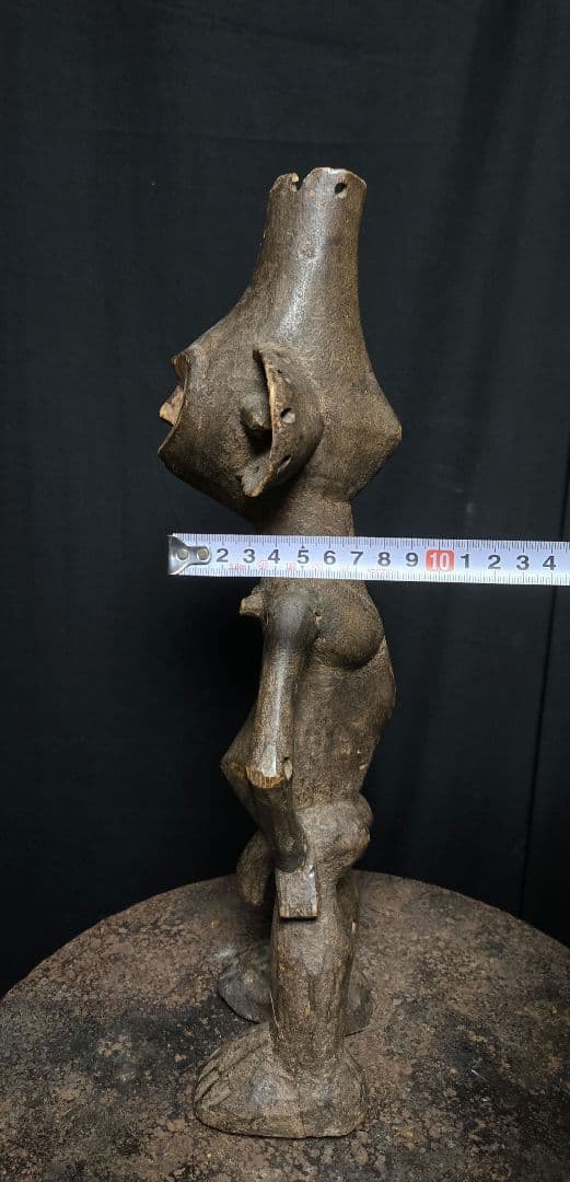 T*o様 ムボレ族？クエレ族？クウェレ族？アフリカ彫像木彫り像オブジェ　ガボン？