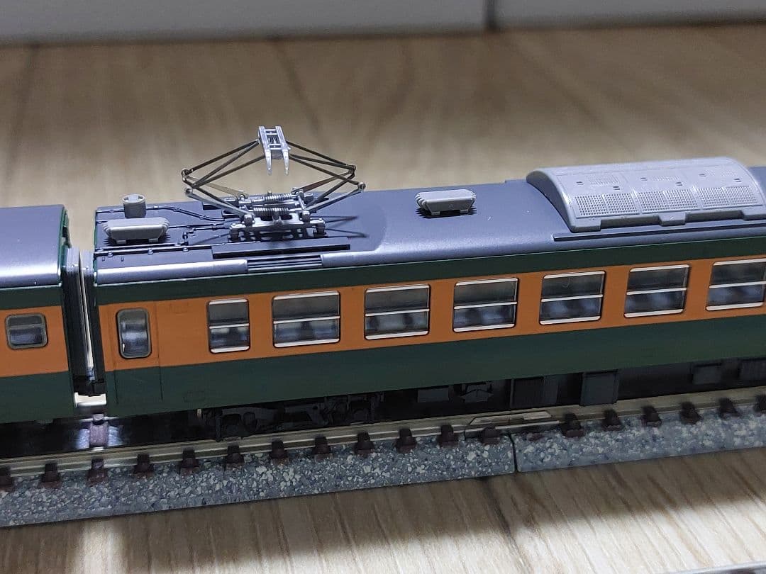 TOMIX 98221 国鉄167系冷改基本4両+98222増結4両(完品)