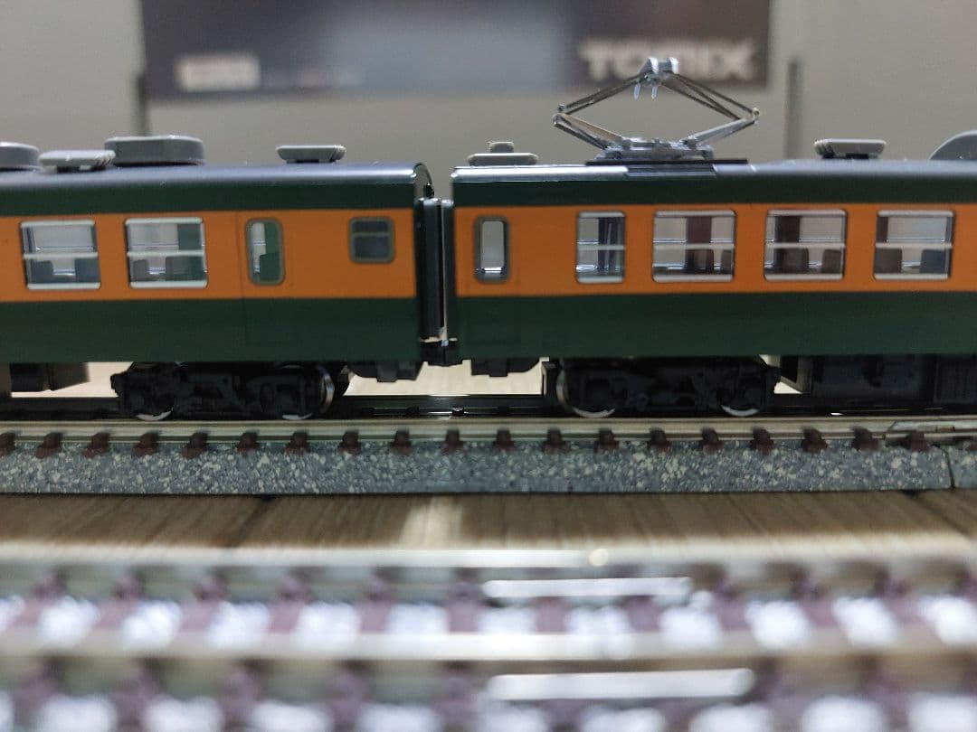 TOMIX 98221 国鉄167系冷改基本4両+98222増結4両(完品)