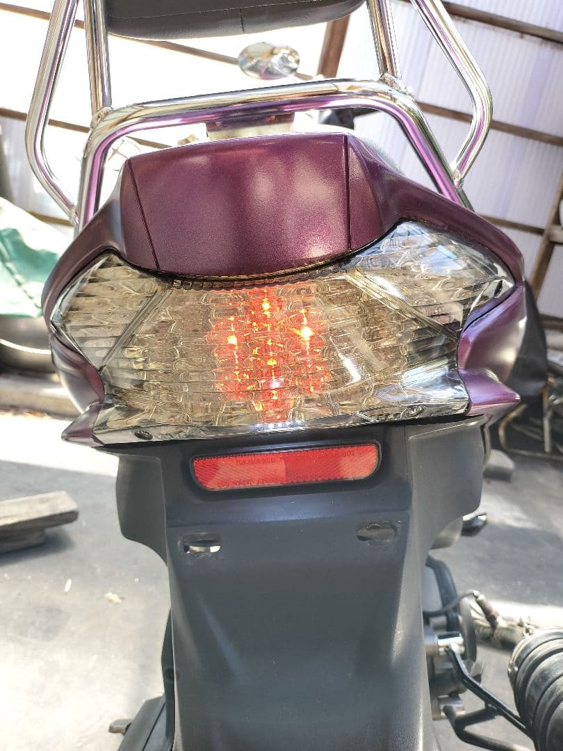 アドレスv125s　クリアテールランプ　クリアウインカー　ledリレー　セット品