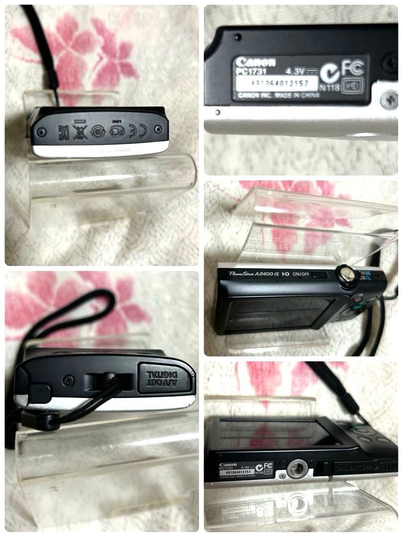 【送料込み】Canon デジカメ(PowerShot A2400 IS)動作品