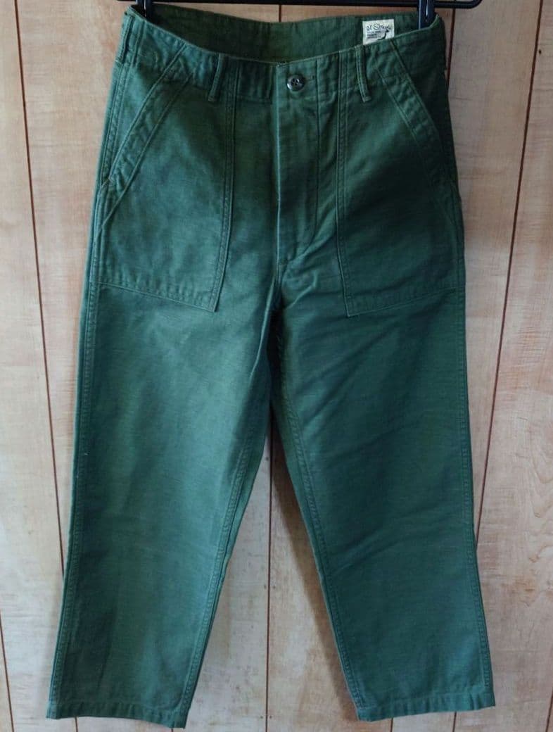 オアスロウ　orslow　USアーミー　ファティーグパンツ