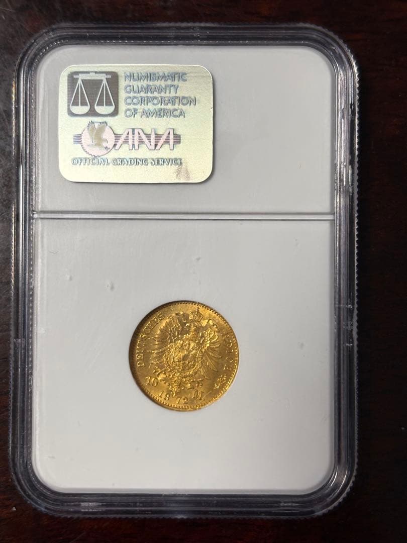 値下げ！本物保証　金貨 　プロイセン　資産　アンティーク