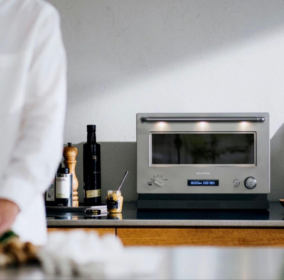 BALMUDA オーブンレンジ シルバー