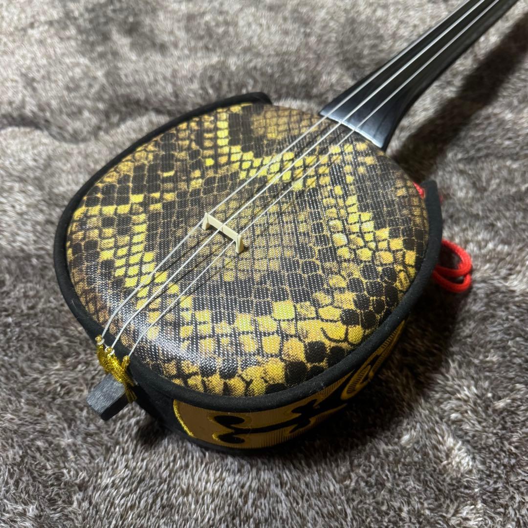 【送料無料】沖縄 三線 人工皮