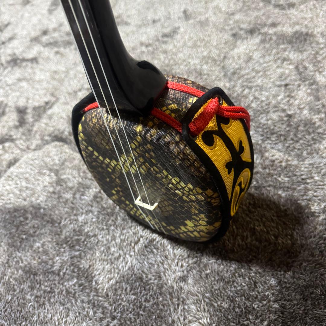 【送料無料】沖縄 三線 人工皮