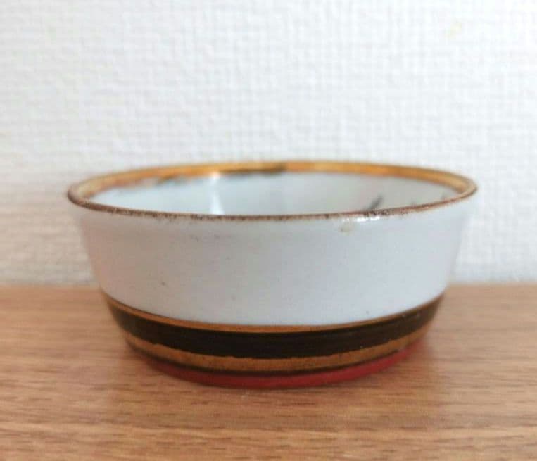 お値下げしました、九谷　春画　芸者図　盃