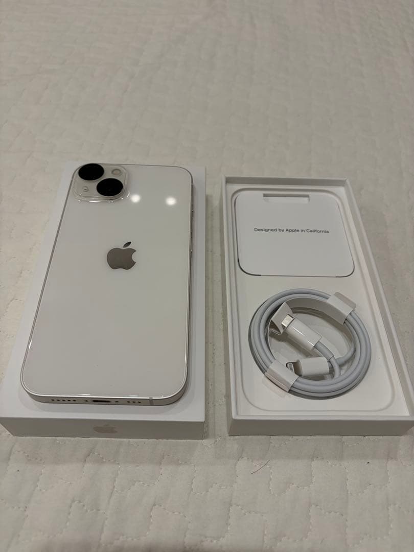 【美品】iPhone13 128GB SIMフリー スターライト