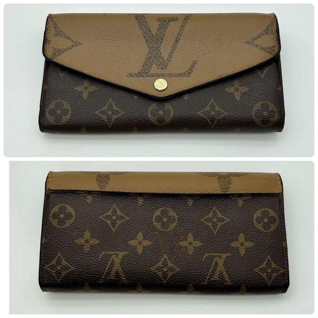極美品　最新型　ICチップ搭載　ルイヴィトン　ジャイアント　サラ　長財布