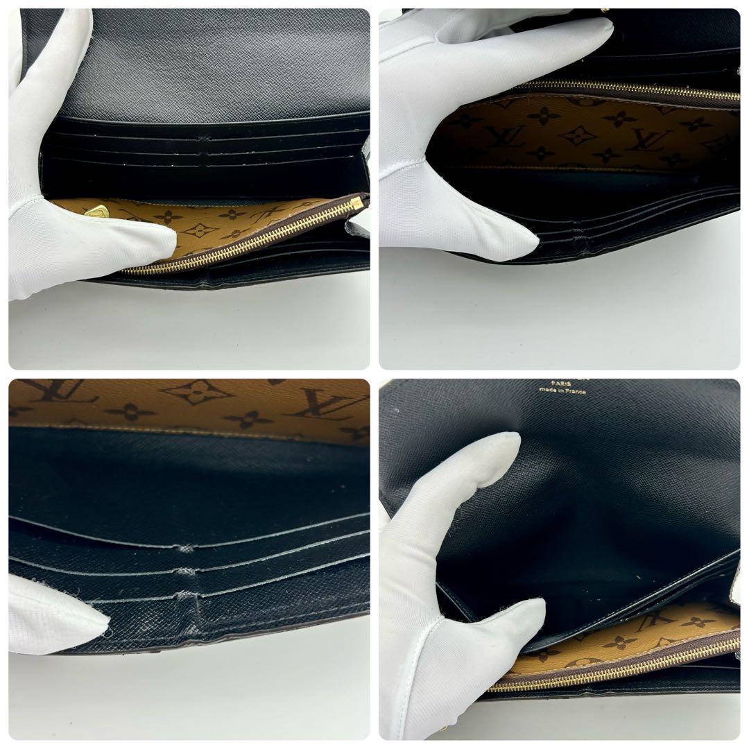 極美品　最新型　ICチップ搭載　ルイヴィトン　ジャイアント　サラ　長財布