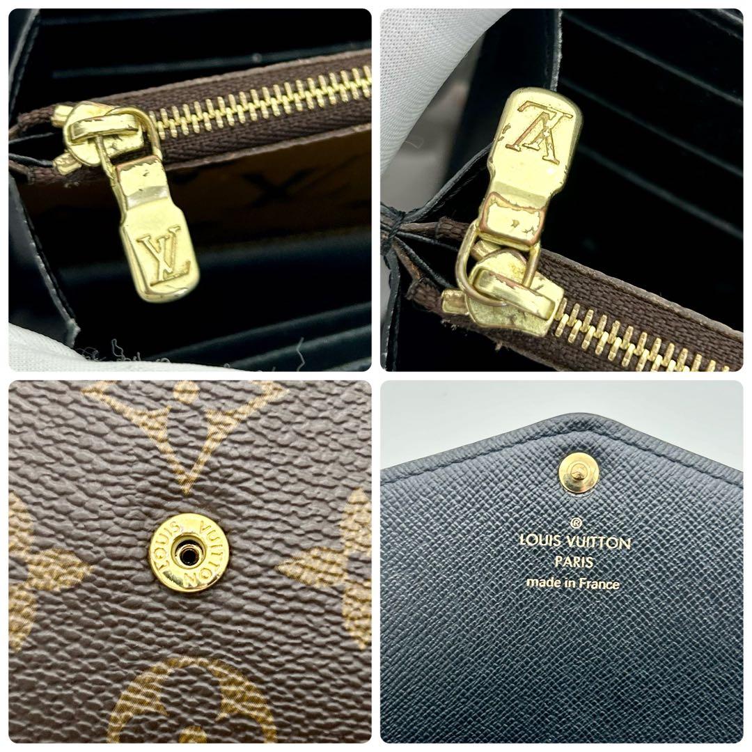 極美品　最新型　ICチップ搭載　ルイヴィトン　ジャイアント　サラ　長財布