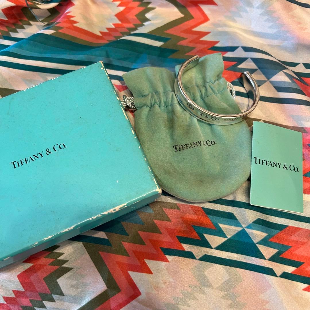 TIFFANY&Co. ティファニー 1837 ナローバングル付属品有り 925