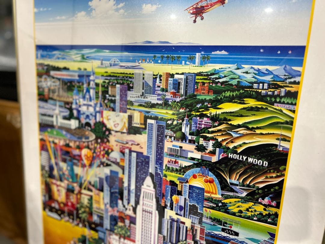 ◉アートポスター◉　LA’ｓ the Place 1984 ヒロヤマガタ　art