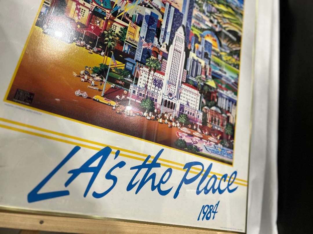 ◉アートポスター◉　LA’ｓ the Place 1984 ヒロヤマガタ　art
