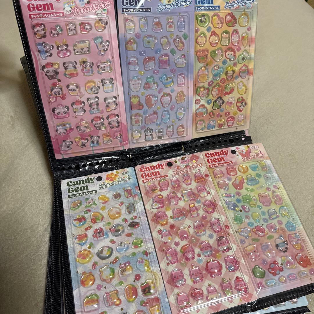 保存ファイル付き⭐︎ボンボンドロップシール うるちゅる　キャラクターシール