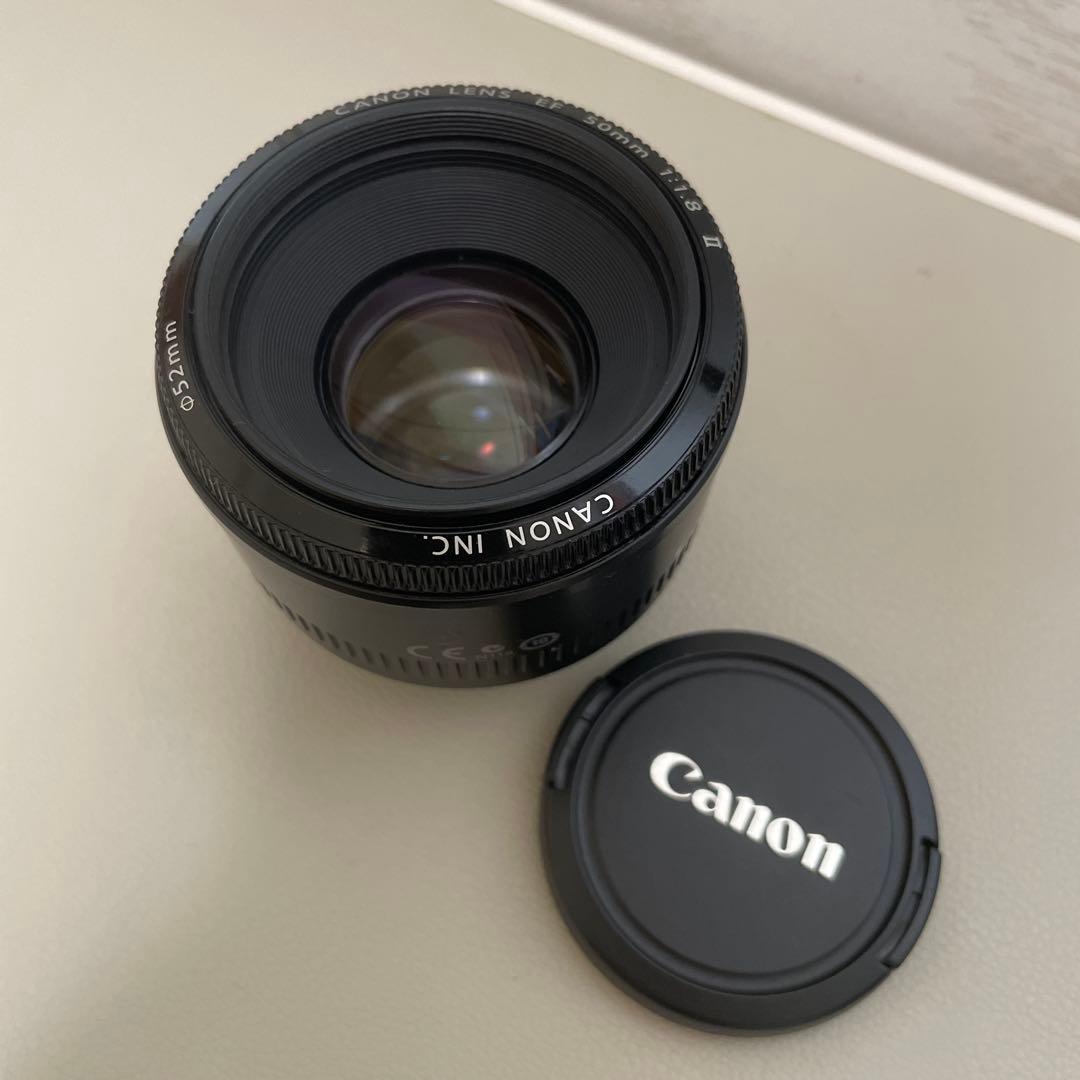 Canon EF 50mm f1.8 Ⅱ 単焦点レンズ　中古　箱付き