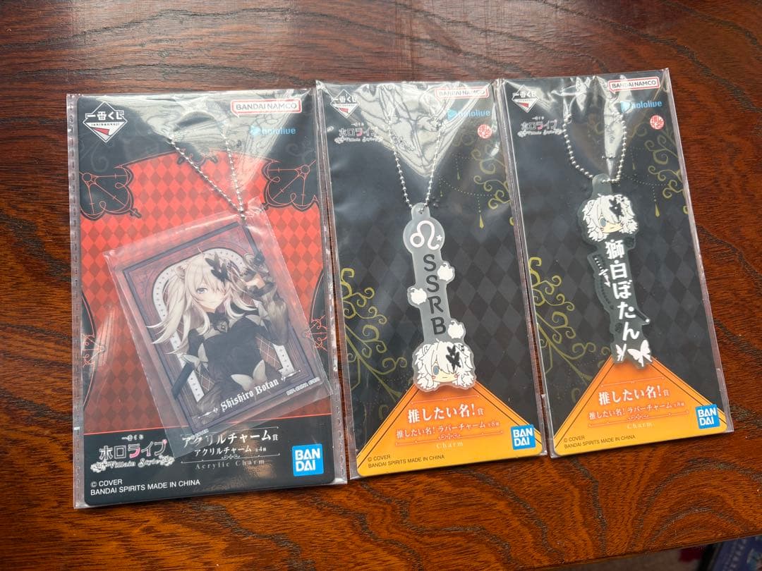 獅白ぼたん フィギュア＆グッズセット