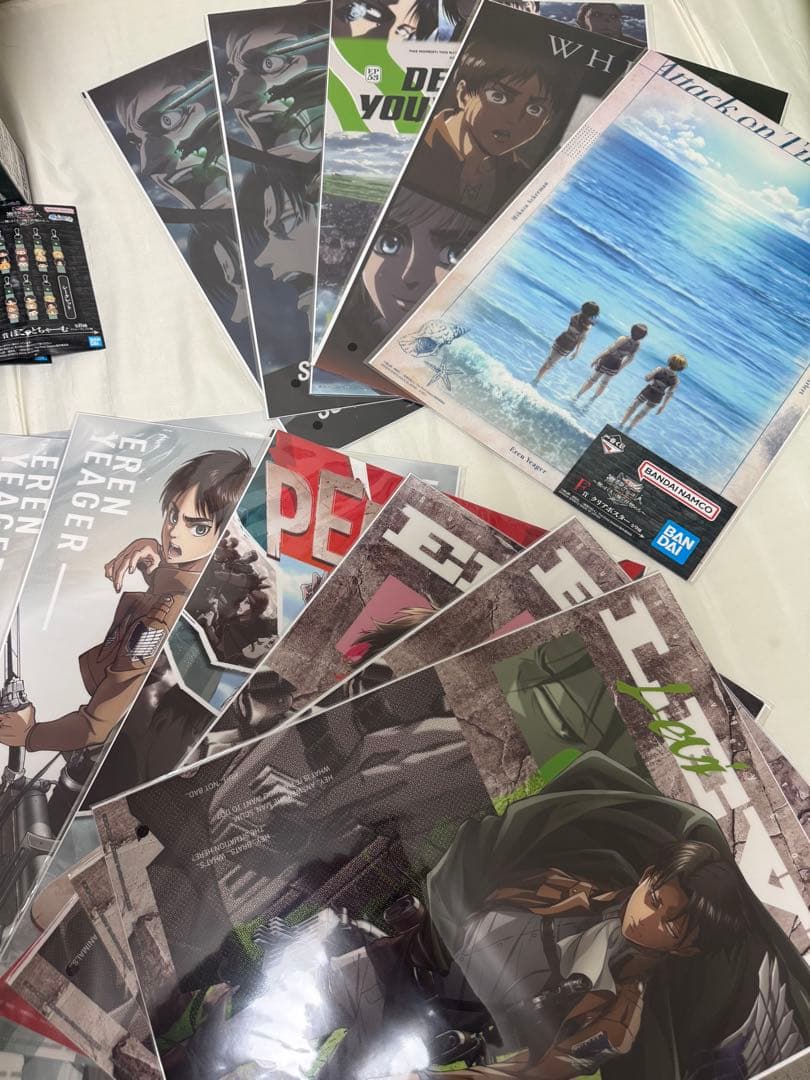 一番くじ　進撃の巨人　〜獣の巨人は俺が仕留める〜　A賞　B賞　ラストワン賞＋α