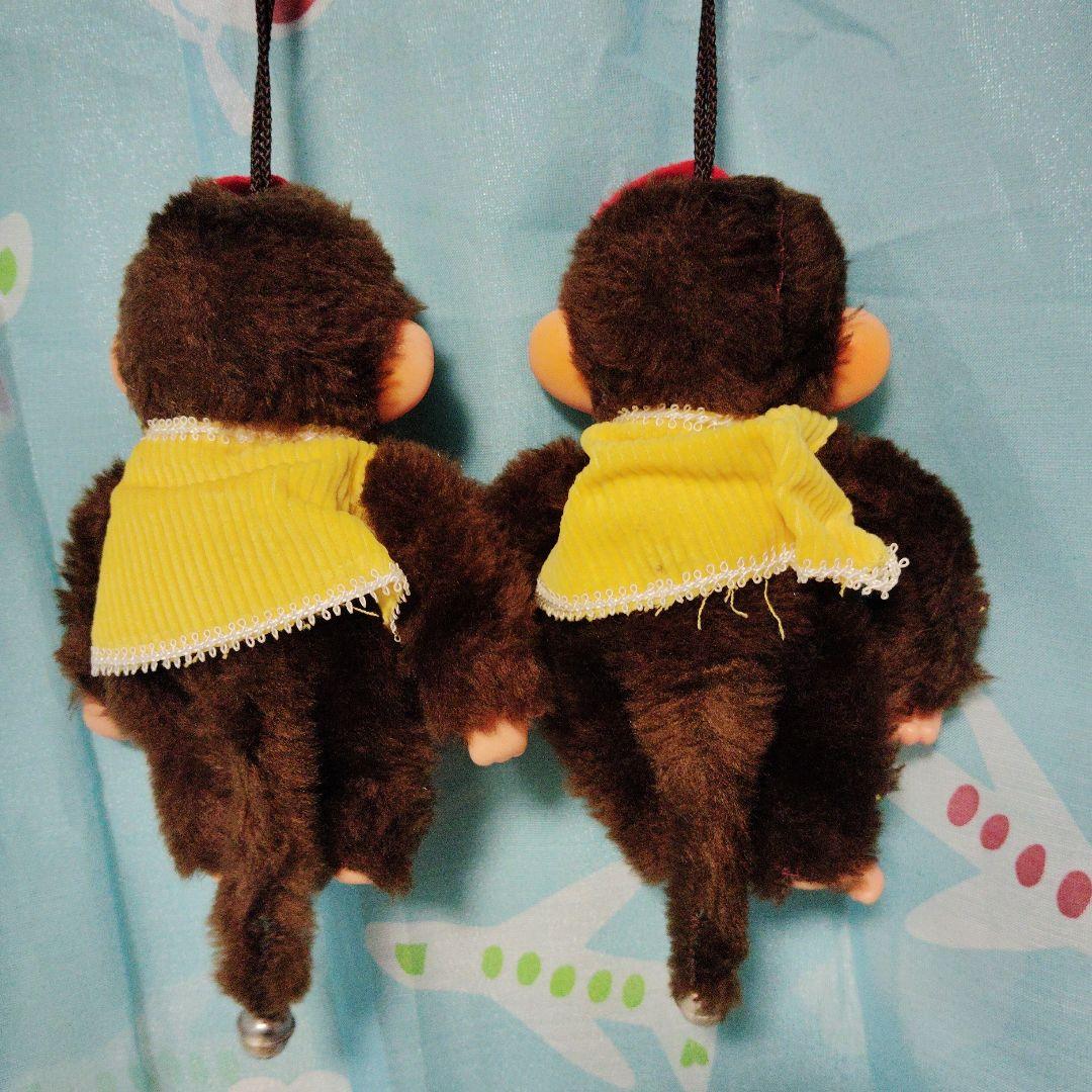 モンキー　ぬいぐるみ　鈴　マスコット レトロ　モンチッチ　2体セット