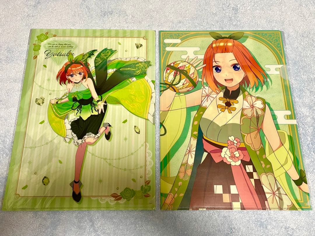 限定グッズ　五等分の花嫁　 中野四葉  クリアファイル他　14枚セット