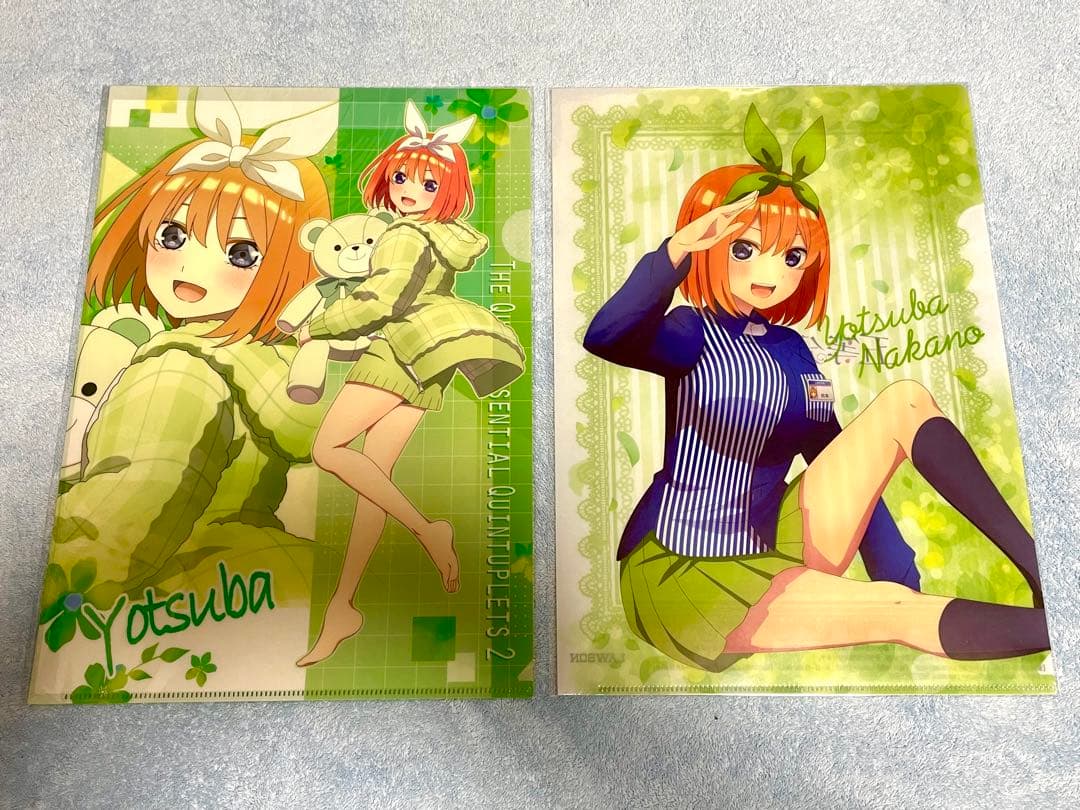 限定グッズ　五等分の花嫁　 中野四葉  クリアファイル他　14枚セット