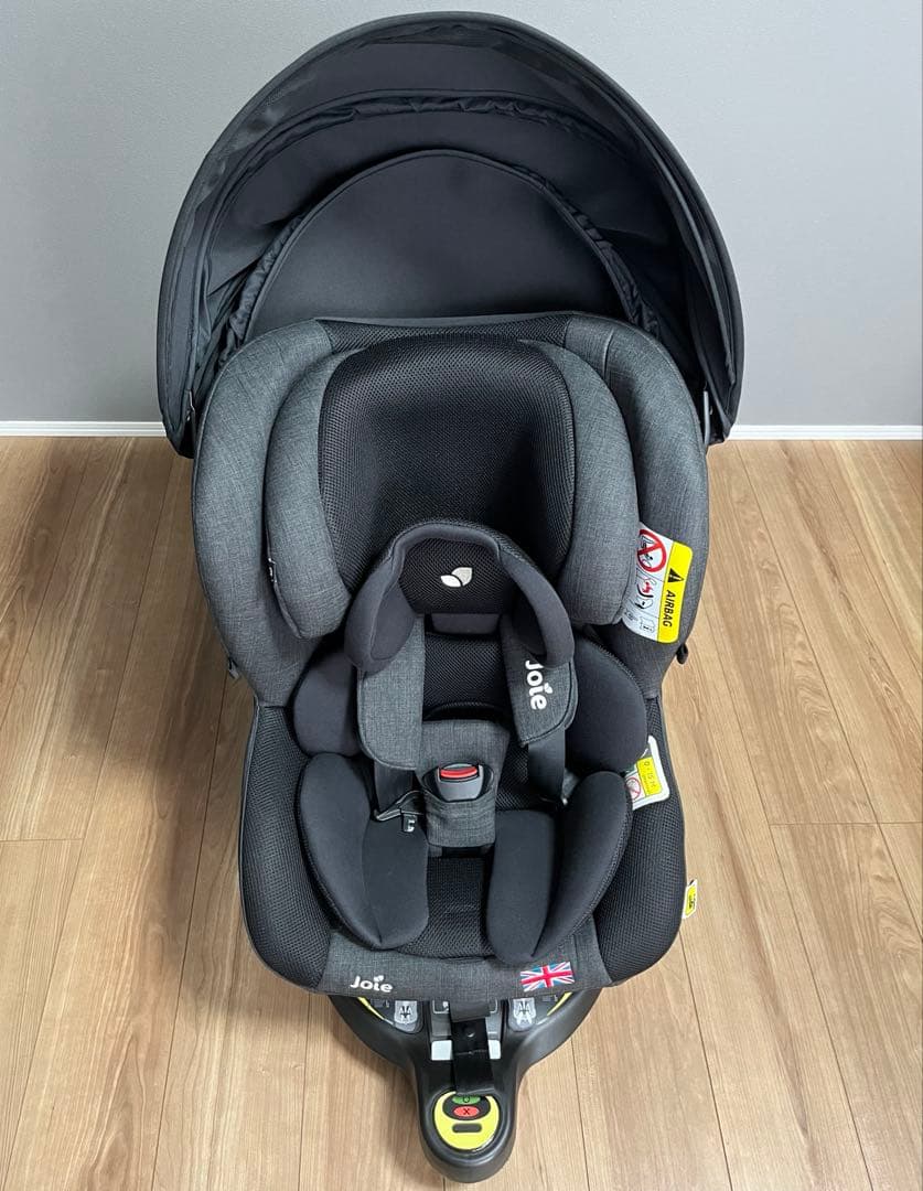 【美品】joie ジョイー チャイルドシート i-Arc360 キャノピー付